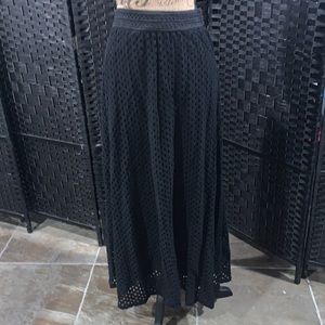 Chicos long black skirt - sz 2
